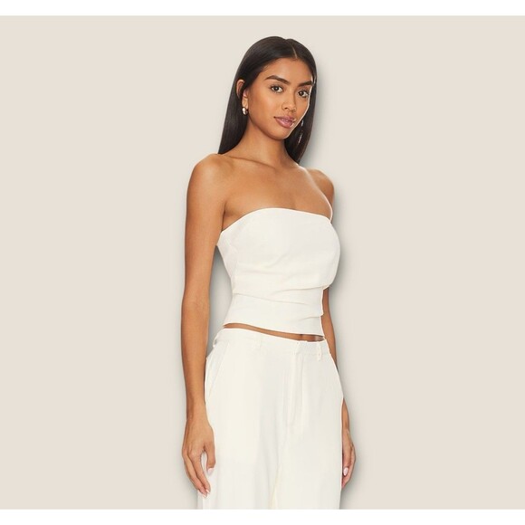 SNDY Roma Top & Pant Set Ivory XS - Picture 3 of 12